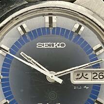 ジャンク SEIKO セイコー advan アドバン 7019-7150 自動巻 腕時計 稼働品_画像4