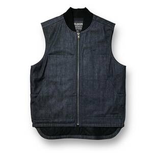 FILSON DENIM QUILTED VEST フィルソン デニム ベスト M 店舗受取可