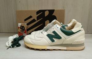 new balance×theApartment/スニーカー/ OU576AME/ホワイト系×グリーン系/26.5cm