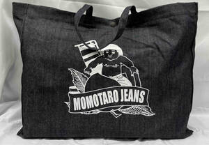 MOMOTARO JEANS モモタロウジーンズ　桃太郎ジーンズ　トートバッグ　デニム　濃紺