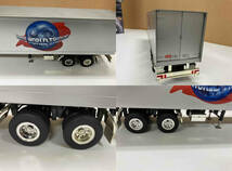 現状品 Revell 1/24 METAL PETERBILT 359 BOXTRAILER レベル　ピータービルト　ボックストレーラー　2個セット_画像7