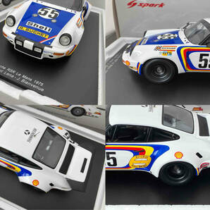 Spark model 1/18 Porsche 911 Carrera RSR #55 Le Mans 1975 C.Ballot/Lena J.Bienvenue Ｓｐａｒｋ ｍｏｄｅｌの画像4