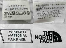 THE NORTH FACE ザノースフェイス クルーネック 半袖Tシャツ サインボードティー NT31894 メンズ S ホワイト_画像4