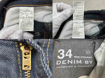 DENIM BY VANQUISH & FRAGMENT VFP1031 W34_画像3