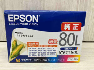 未開封品　6色パック　IC6CL80L EPSON インクカートリッジ