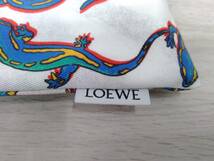 ロエベ　LOEWE 692108　巾着　ポーチ　保存袋付　布_画像4