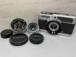 ジャンク Canon Demi C キャノン デミ キヤノン 28mm 1:2.8 フィルムカメラ 50mmレンズ付属