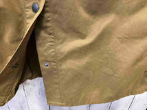 BARBOUR バブアー コート カーキNEW BURGHLEY PEACH 2001120 ポリエステル メンズ サイズ 40_画像9