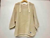 ARMY TWILL アーミーツイル 3/4 sleeve Hoodie AM-2313001 パーカー メッシュ サイズM レディース春夏物_画像1