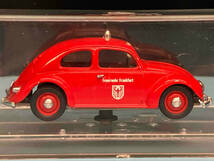 ジャンク ミニカー VITESSE 1/43 VW BEETLE SEDAN FEUERWEHR FRANKFURT 1949 FIREENGINE ビートル セダン フランクフルト消防署 消防車_画像6