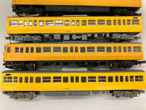 現状品 動作確認済 鉄道模型 113系 115系 簡易更新車 濃黄色 4両セット Nゲージ_画像4