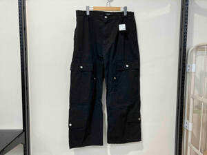 XLARGE エクストララージ 24SS MULTI POCKET MILITARY PANTS マルチポケットミリタリーパンツ 36 ブラック 黒 コットン 綿 101241031004