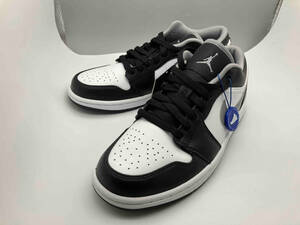 NIKE AIR JORDAN 1 LOW 553558 040 ナイキ エア ジョーダン ロウ US7 25cm UK6 EU40 ブラック パーティクルグレー ホワイト