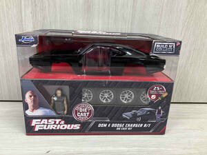 【ミニカー】 Jada BUILD'N COLLECT FAST&FURIOUS DOM'S DODGE CHARGER R/T ワイルドスピード 全長約21cm