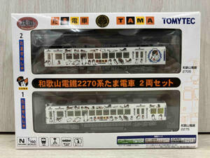 鉄道コレクション 和歌山電鐵2270系 (たま電車) 2両セット トミーテック