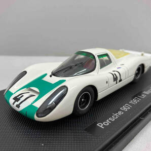 EBBRO 1/43 Porsche 907 Le Mans 1967 No.41 WHITE/GREEN エブロの画像1