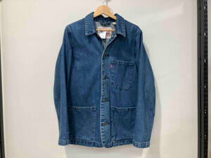 LEVI’S リーバイス カバーオール S インディゴ コットン 綿 PC9-19294-0008 中国製 デニム ブルゾン ジャケット アウター メンズ