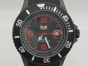 ICE watch ICE-CARBON CA.3H.BK.B.S.15 時計 アイスウォッチ アイスカーボン 黒文字盤 クォーツ メンズ 箱有 腕時計