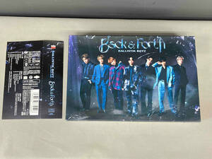 BALLISTIK BOYZ from EXILE TRIBE CD Back & Forth(CD+2DVD)