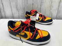 【鑑定済み】【タグ付き】NIKE OFF-WHITE×DUNK LOW UNIVERSITY GOLD/スニーカー/ナイキ/オフホワイト/ダンクロー/CT0856-700/26cm_画像8