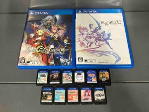 【ジャンク品】 PSVitaソフト まとめ売り 13本セット Fate アイマス FF ガンダム フォトカノ など