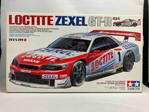 タミヤ 1/24 スポーツカーシリーズNO.225 ロックタイト・ゼクセル GT-R(R34) ディスプレイモデル (06-07-08)