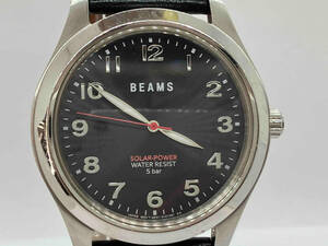 BEAMS Beams E031-S081777 201020134 solar wristwatch 