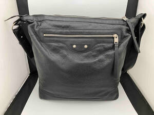 BALENCIAGA バレンシアガ クラシックデイ 340687.1000.A.538735 ショルダー バッグ ブラック シルバー金具 カーフ 廃盤品