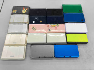 ジャンク 3DSLL Newニンテンドー3DS DSiLL Newニンテンドー2DS DSLite DS まとめ売り　19台