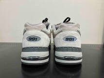 new balance ニューバランス M991WIN 29cm US11 MADE IN UK イングランド製 ライトグレー ピッグスキンスエード リップストップ スニーカー_画像4