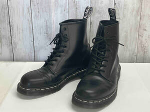 Dr.Martens /1460/8ホールブーツ/ドクターマーチン/レースアップブーツ/ブラック/ホワイトステッチ/UK10