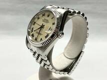 ロレックス ROLEX デイトジャスト DATEJUST 16234 X番 自動巻き サービスカード付 メンズ_画像5