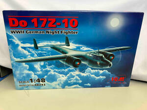 未開封品 プラモデル ICM 1/48 ドルニエ Do-17Z-10 夜間 戦闘機 [No:48243] 販売元:ハセガワ