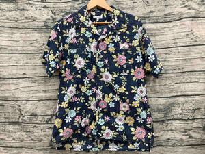 ENGINEERED GARMENTS キャンプシャツ 花柄 半袖シャツ Sサイズ USA製