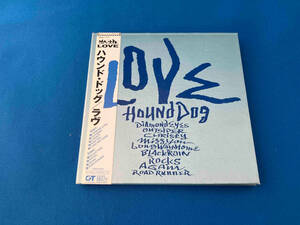 帯あり、ジャケット痛みあり。 HOUND DOG CD LOVE(紙ジャケット仕様)