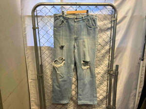 70s 古着 LEVI’S 519-2913 オレンジタブ ダメージジーンズ リーバイス 刻印8 店舗受取可