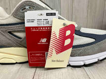 new balance ニューバランス u990TA4 Made in USA 990 v4 TA4 スニーカー 新品タグ付き 箱付き シューレース付き 28cm グレー_画像8