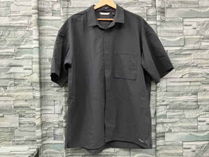 NANGAナンガ ブラック NW2211-1H228 エアクロスコンフィー 半袖シャツ