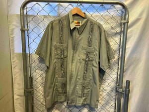 90s 古着 GUAYABERA キューバシャツ 半袖シャツ グァジャベーラ 店舗受取可