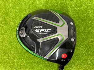 ドライバー/Callaway キャロウェイ/GBB EPIC STAR/FUBUKI V50/フレックス S