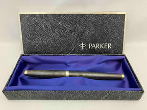 【現状品】 PARKER 万年筆 シルバー 14K刻印