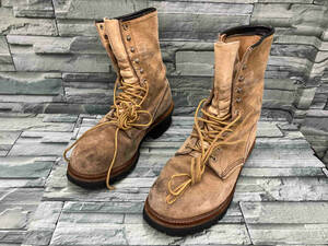 RED WING レッドウィング ROGGER BOOT／ロガーブーツ／スウェード その他ブーツ ベージュ