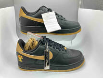 ジャンク 観賞用 NIKE AIR FORCE 1 PREMIUM 309096 071 ナイキ エア フォース 1 プレミアム US9.5 27.5cm UK8.5 EU43 ブラック_画像3