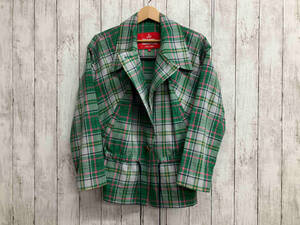 VIVIENNE WESTWOOD red lebel| springs jacket | green | tartan check | size 0