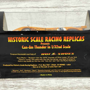 HOT SHOES HISTORIC SCALE RACING REPLICA 1/32 McLAREN ♯5 Road Atlanta September 13. 1970 現状品の画像3