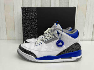 [黒タグ付・箱付き]NIKE AIR JORDAN 3 RETRO ”Racer Blue” ナイキ エアジョーダン 3 レトロ レーサーブルー 28.5cm CT8532-145