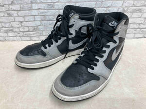 NIKEナイキ AIR JORDAN 1 RETRO HIGH OG ナイキ エア ジョーダン 1 レトロ ハイ OG 555088-035 サイズ28.5cm スモークグレー×ブラック