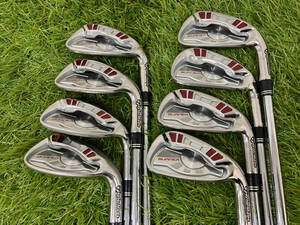 TaylorMade BURNER IRONS（2007）アイアンセット 5〜9,P,A,S 8本 N.S.PRO950GH フレックスS