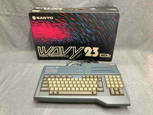 ジャンク SANYO WAVY 23 MSX2 PHC-23J(▲ゆ22-06-01)