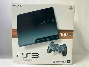 動作確認済 PlayStation3:チャコール・ブラック(160GB)(CECH3000A)【コントローラー・AVケーブル欠品】